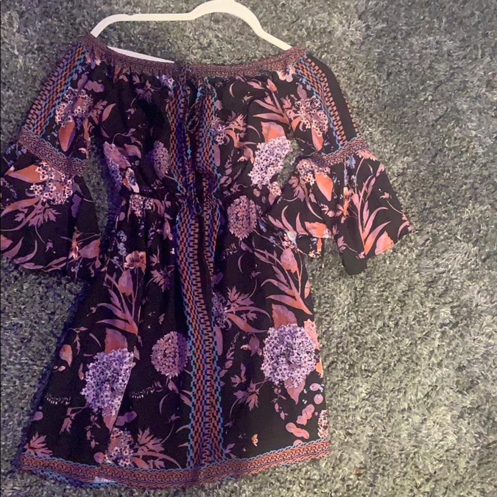 off the shoulder dress